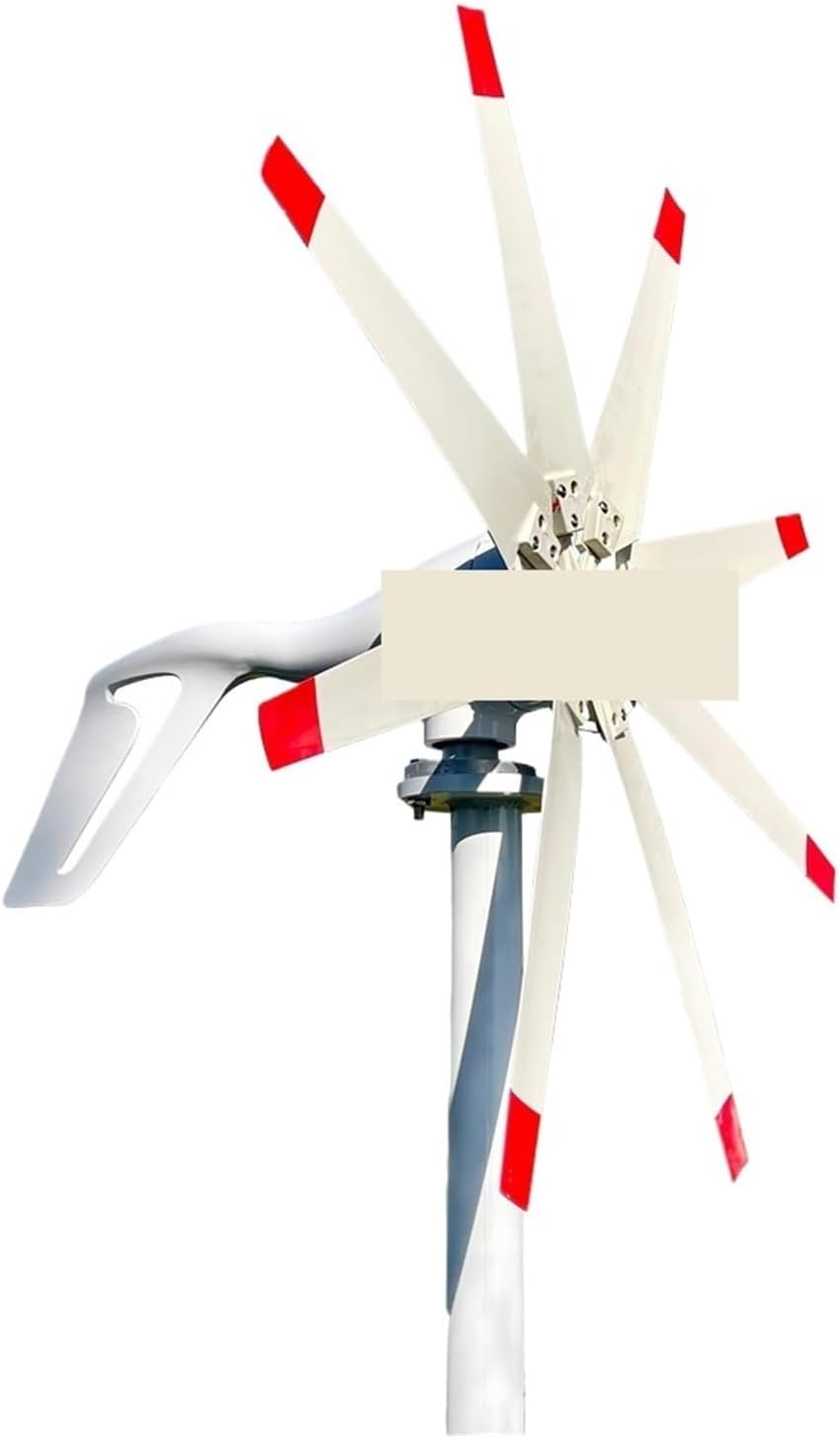 Wind Turbines, 3000W Horizontal Wind Turbine nerator Windmill Low Wind Speed Starting Wind Turbines(48V_3000W-01)