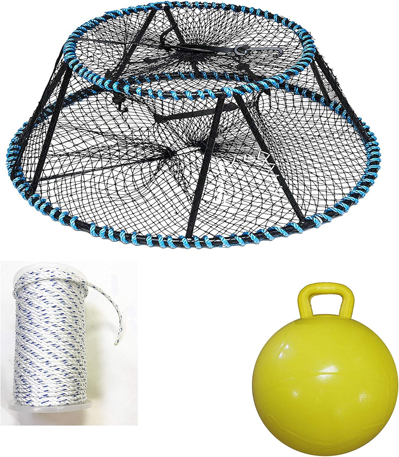 KUFA Sports (CT130+FYM405 Vinyl Coated Tower Style Prawn Trap (30