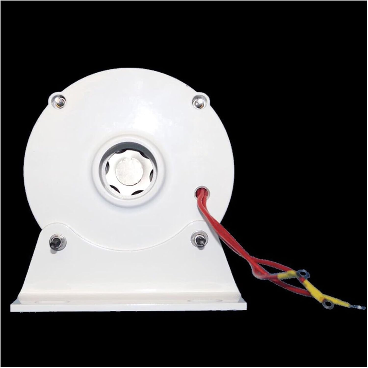 6000W Low Speed 500RPM Wind Turbine Generator 4KW 5KW 6KW 12V 24V 48V 3 Phase Wind Turbine Generator for Wind Turbine DIY Low Starting Speed for Home(with Base,48V_6000W)