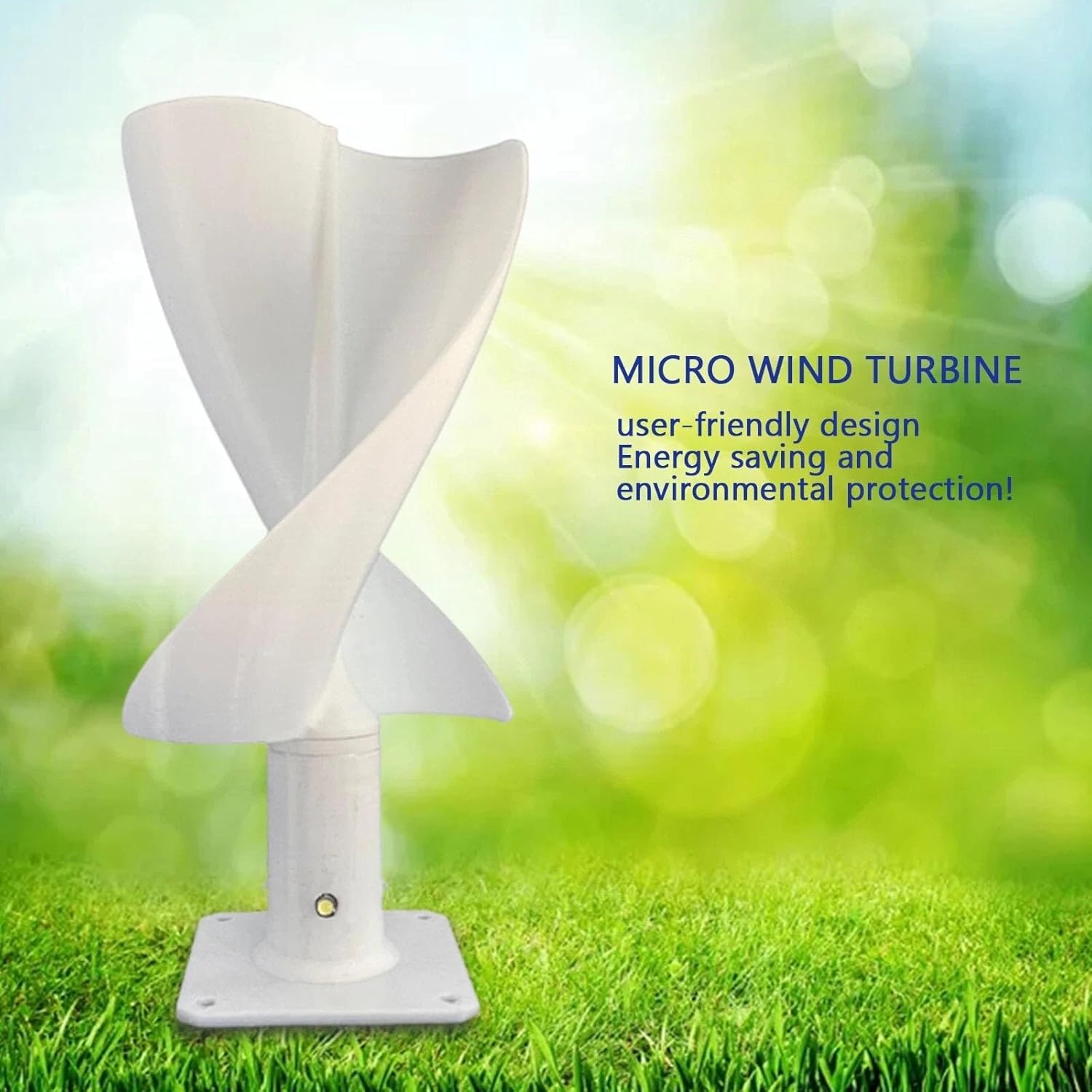 DIY Mini DC Wind Turbine Kit – Vertical Axis Micro Generator For Science Projects, Easy Assembly, Perfect For Hobbyists