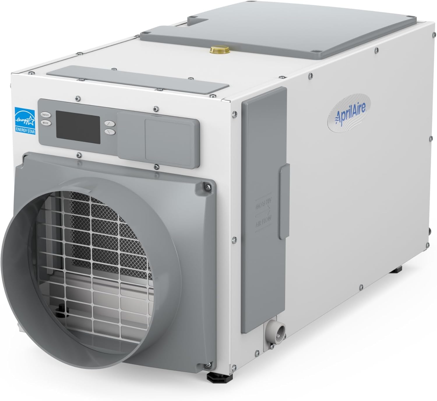 AprilAire E080 Pro 80-Pint Whole-House Dehumidifier, Energy Star Certified, Commercial-Grade for Basement, Crawlspace or Whole House up to 4,400 sq. ft.