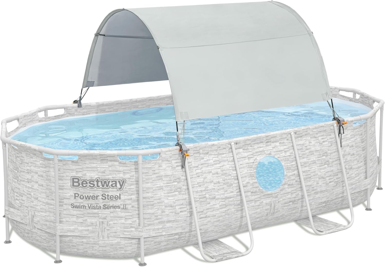 Bestway | Flowclear Pool Canopy, UPF 40+ Sun Protection, Above Ground Pools Accessories