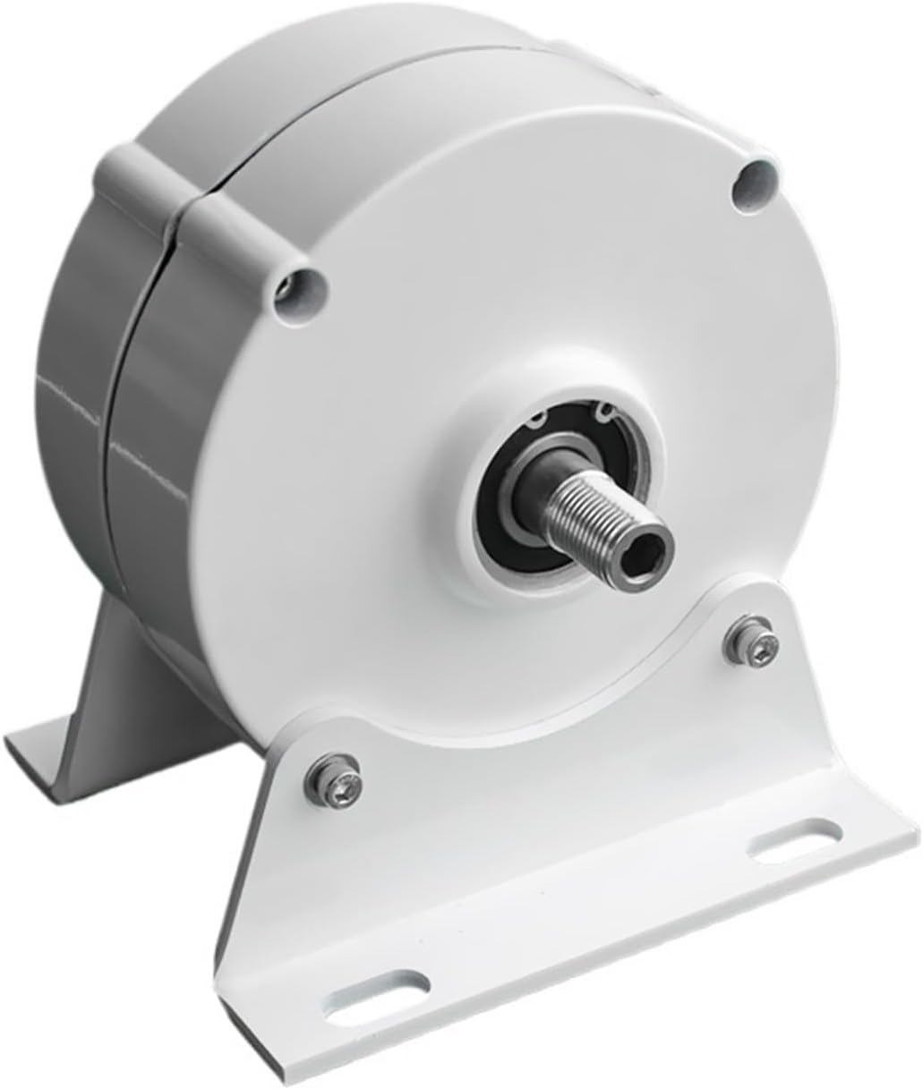 Wind Turbines Generator, 500w Wind Turbine Generator 12V 24V 750 RPM AC DC Power Magnetic Water Turbine Hydro tor Windmill Low Starting Speed for Home(Type 4,12V)