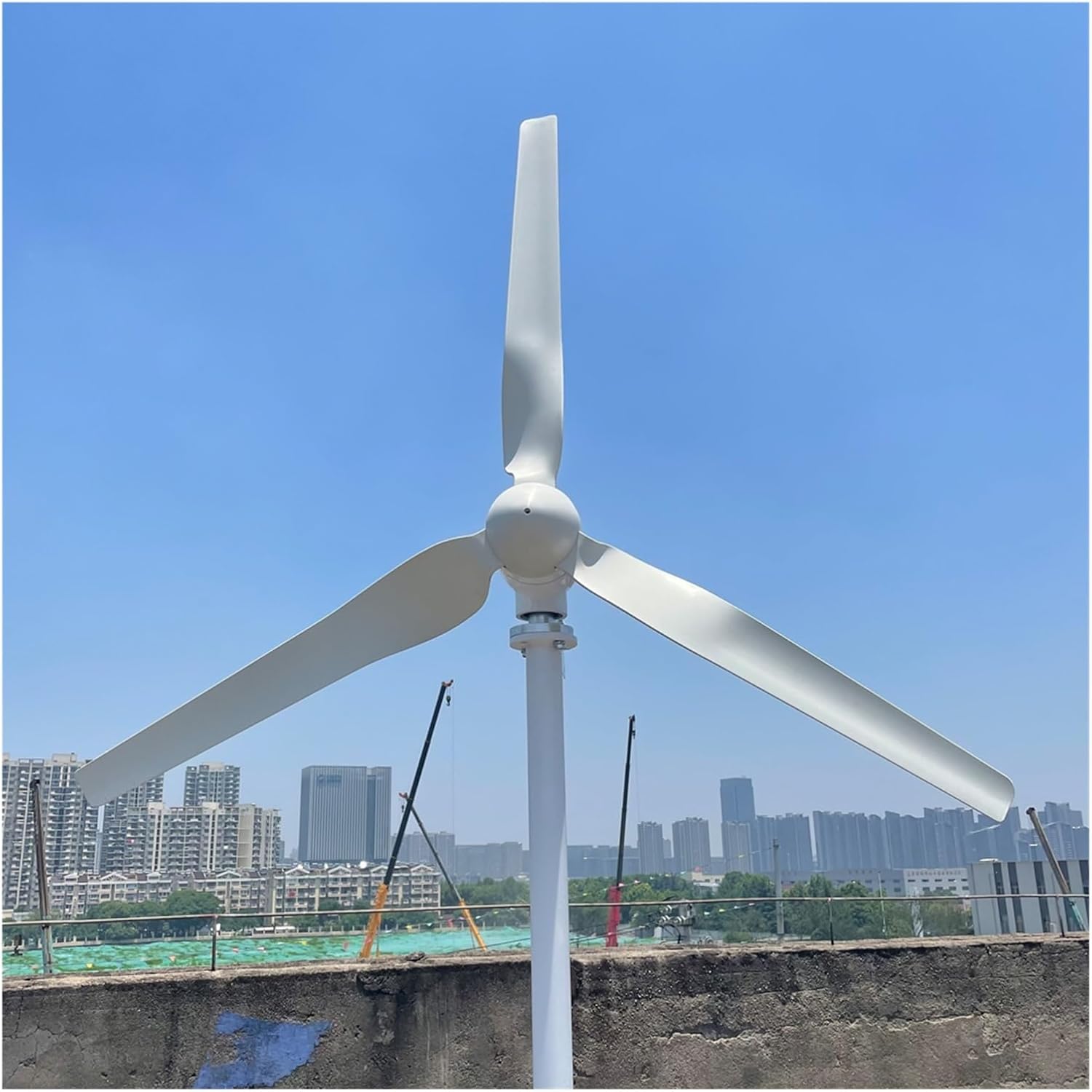 10000W Horizontal Wind Turbine Generator Kit 12V 48V 20000W Wind Turbine Generator for Home Use with Controller Low Starting Speed for Home(12V_20KW)
