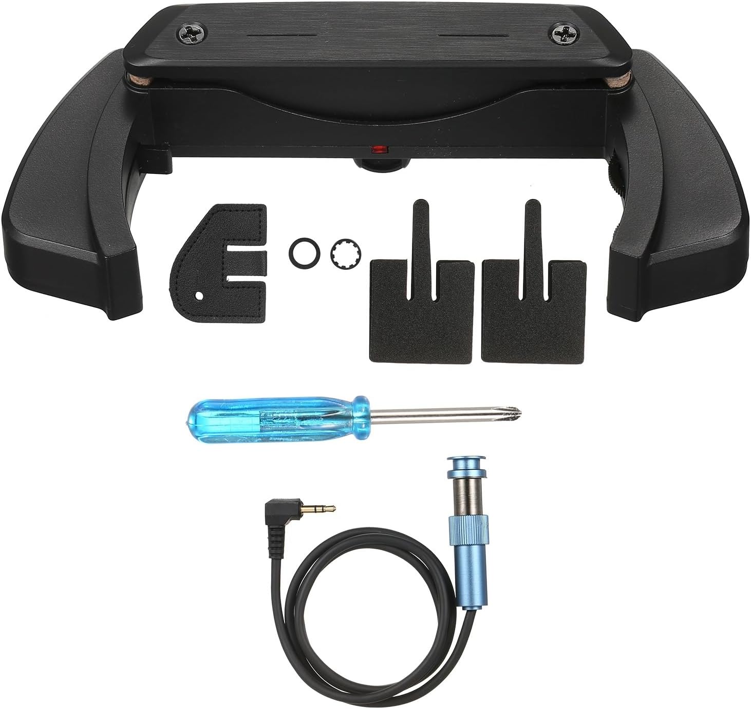 Professional Acoustic Guitar Pickup Acoustic Guitar Preamp Pickup Professional Preamplifier Soundhole Pickup Fit for 96-104mm Sound-Hole