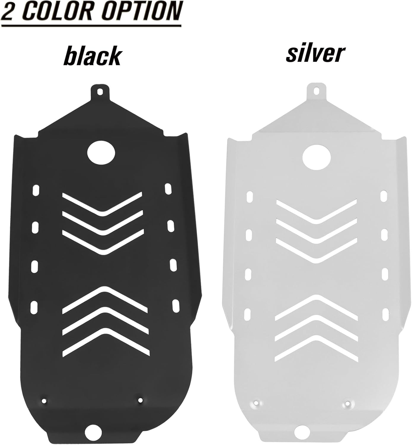 Skid Plate Engine Guard Compatible with Honda Goldwing 1800 GL1800 2018-2025 3mm CNC Aluminum Belly Pan Silver Accessories Motorcycle Parts