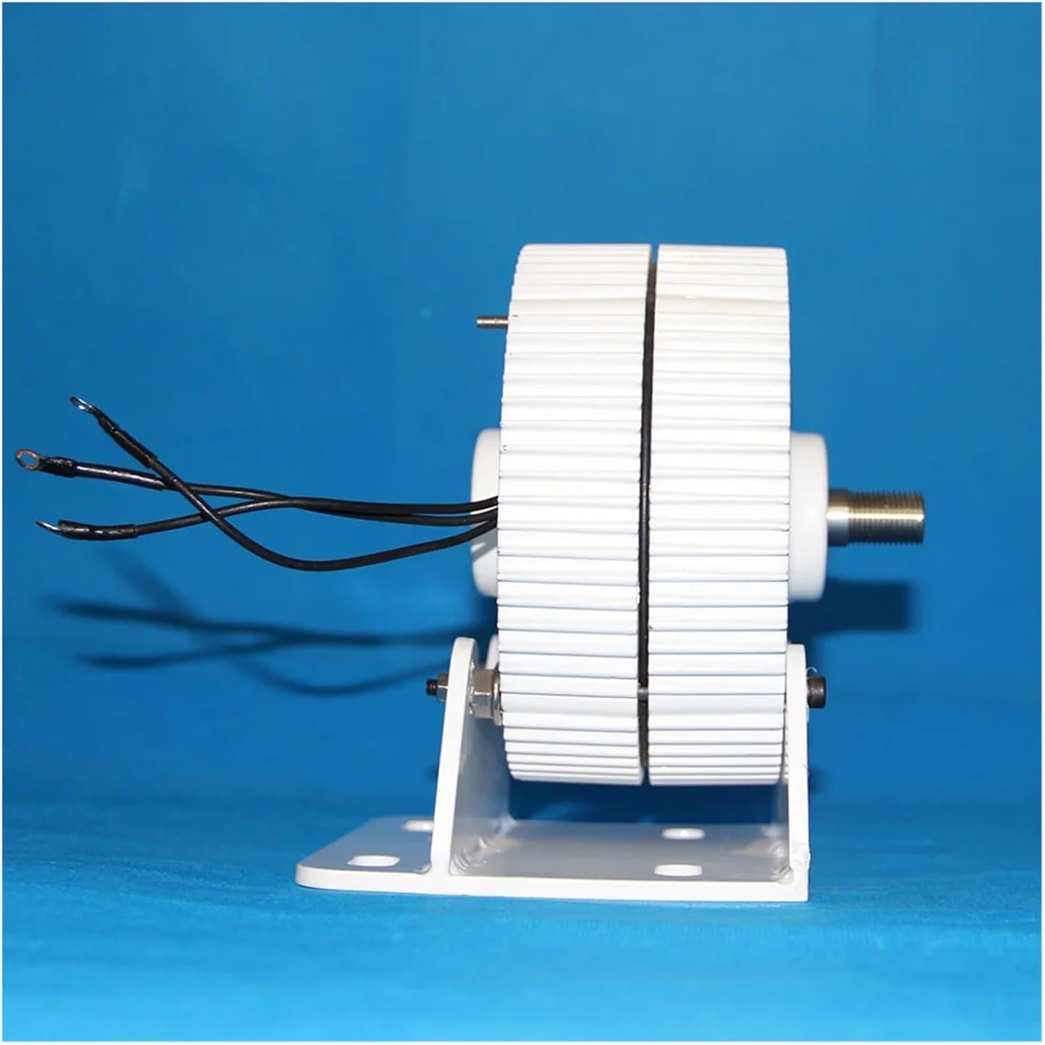 Wind Turbine Generator Kit,Turbine Low Speed 1000W 12V 24V 48V for Water Conservancy and Wind Power Household Low Starting Speed for Home(with Base,12V_1KW)