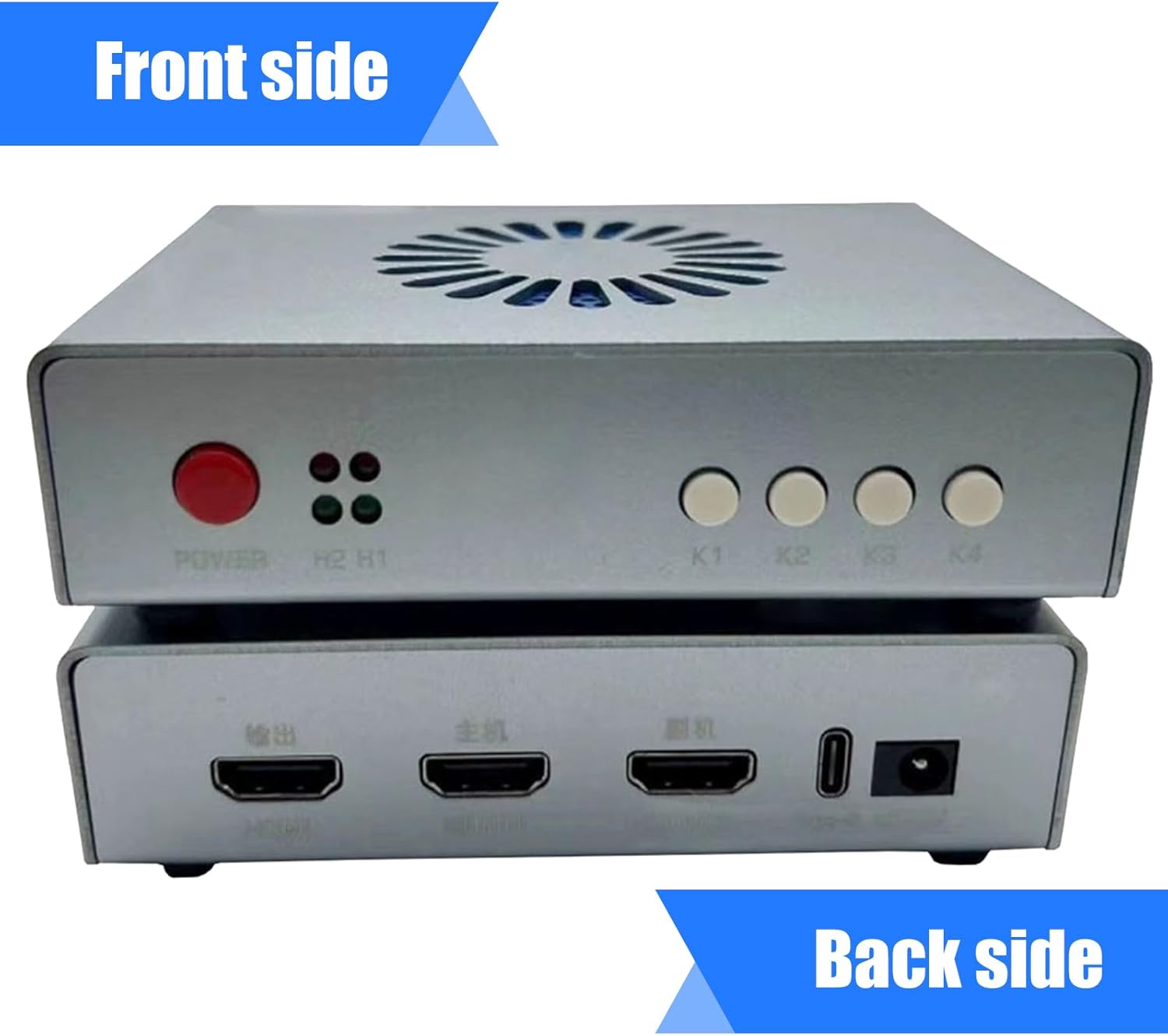 Multimedia Adapter Overlayer Synthesizer DMA Combiner Display Overlay 3840x2160 60Hz Adapter Data Transmission