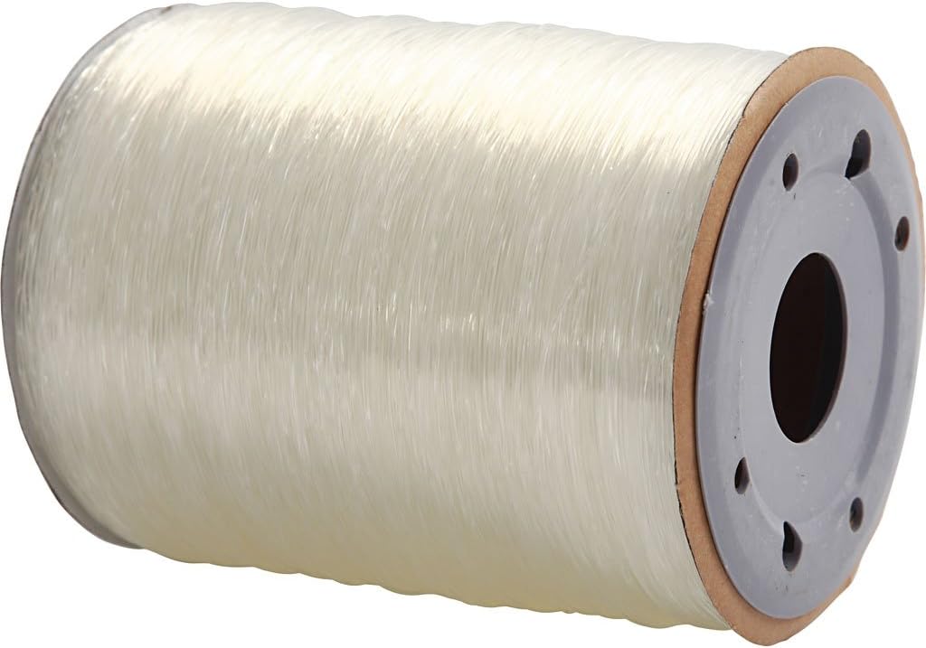 Elastic Beading Cord, 1 mm, round, 500 m