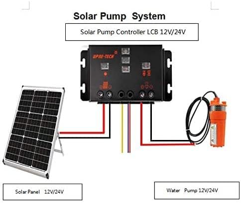 Solar Pump Controller; LCB 16Amp DC Pump Controller; Linear Current Boosters; 12V/24V Compatible; 14-55V DC Input; 16A Max Output