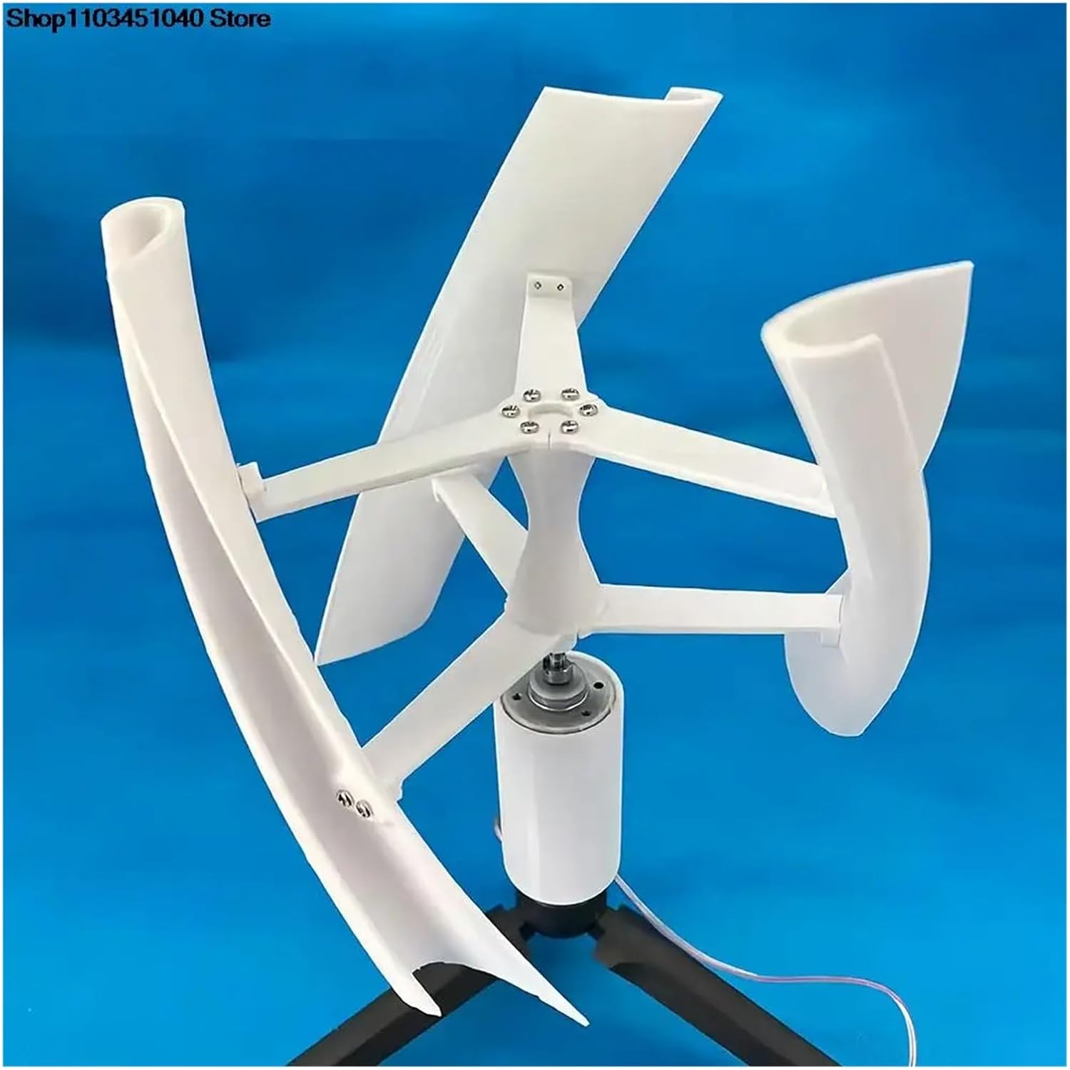 3 Leaves Micro Wind Power Generator Vertical Axis Brushless DC Generator tive Energy Generators 1-25W 1-15V for Home, Farm, RVs, Boats