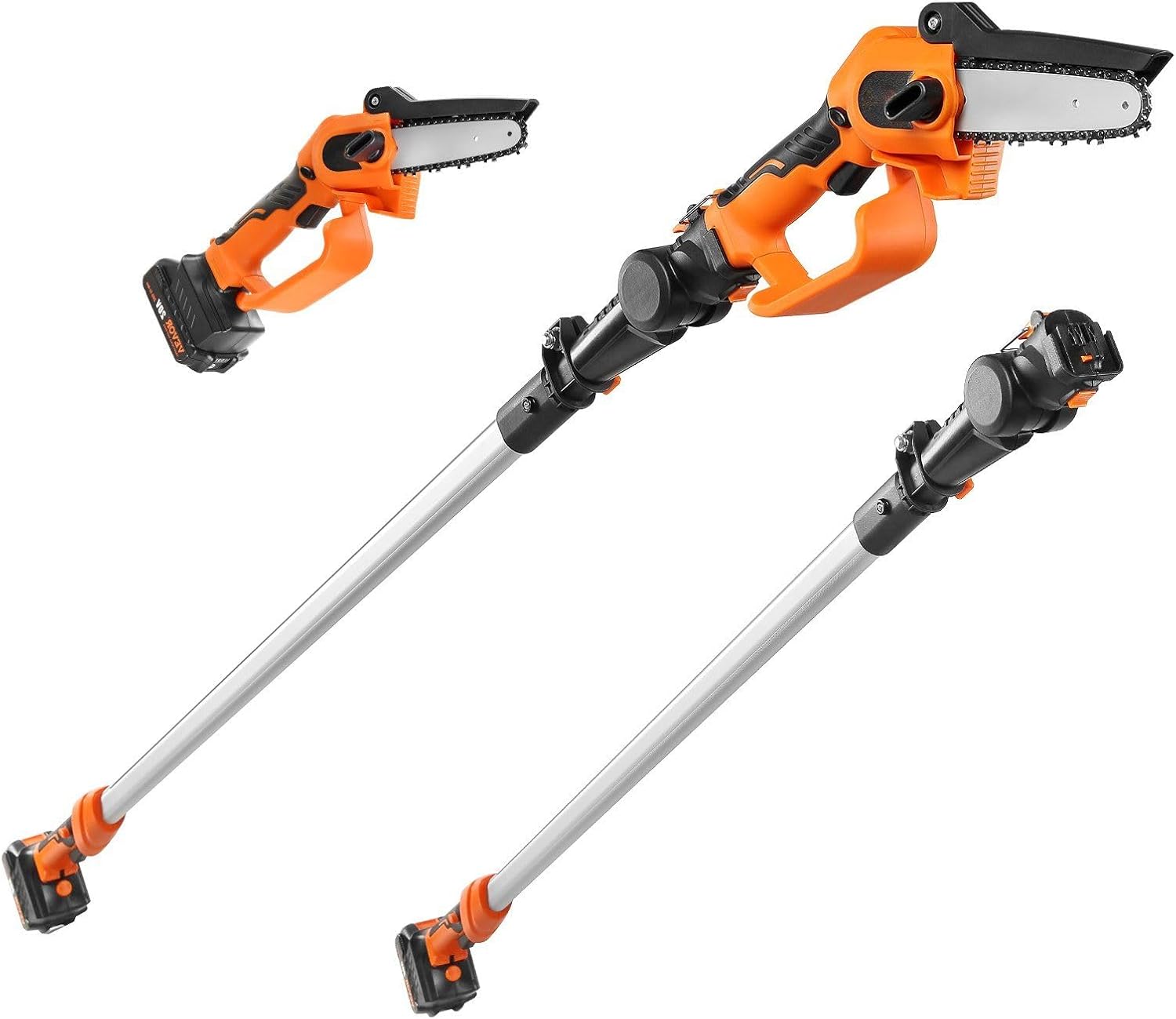 2-in-1 Cordless Pole Saw, 5