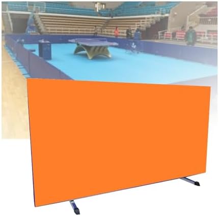Portable Table Tennis Baffle & Pickleball Court Divider - Durable Field Barrier for Game Rooms, Sports Facilities & Community Play Areas