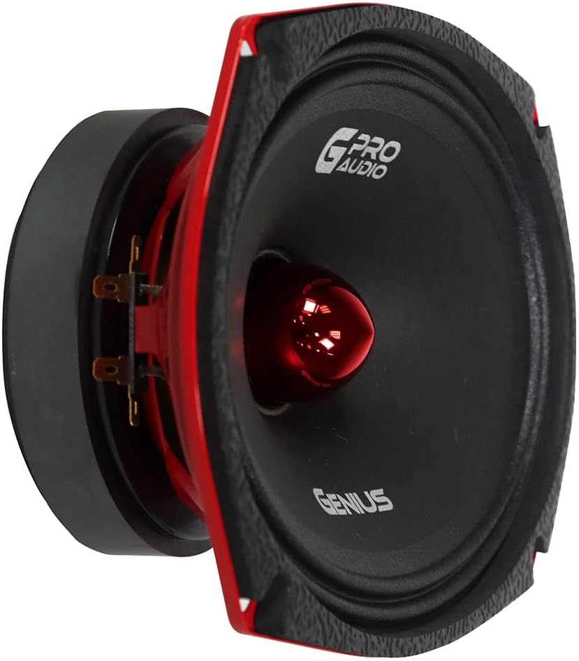 Genius MR69BP 6X9 Midange Speaker Whit Bullet Plastic - 1.5