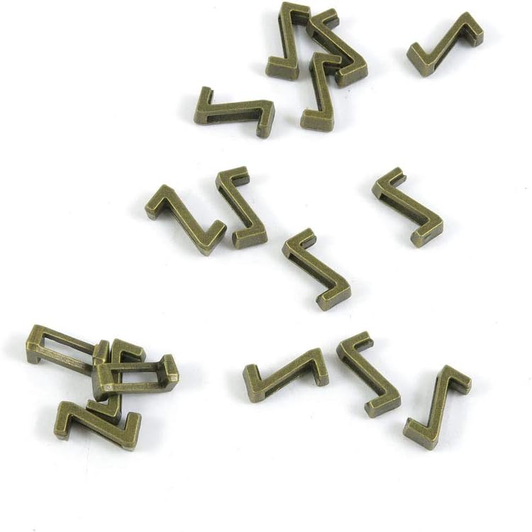Price per 2020 Pieces Antique Bronze Tone Jewelry Charms Findings Arts Crafts Beading Making Charmes K7XN3T Alphabet Letter Z Loose Beads