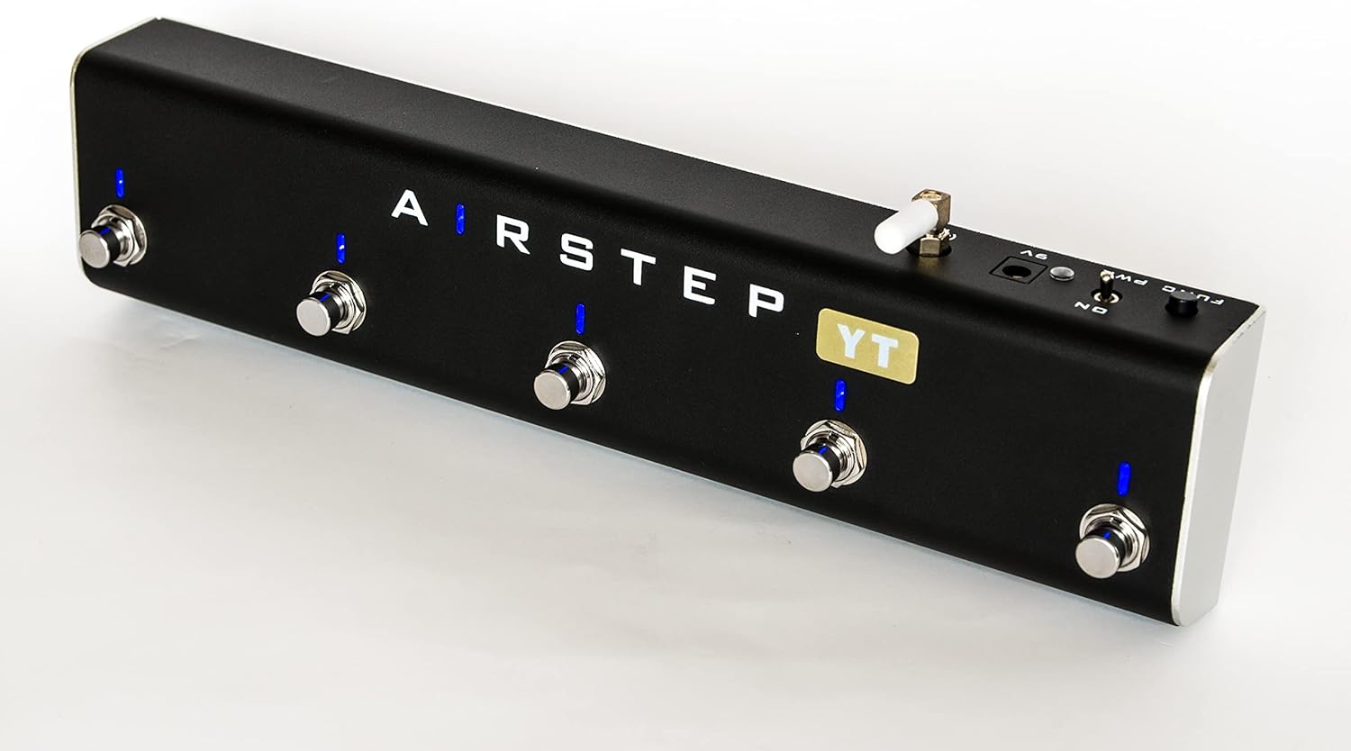 XSONIC Airstep YT Edition THR10II, THR30II Desktop Amp Foot Controller with 5 Footswitches, 3 Control Modes(Change Slots, Toggle Effects), 300H Playtime, Wirelessly Control Your THRII for Home and Gig