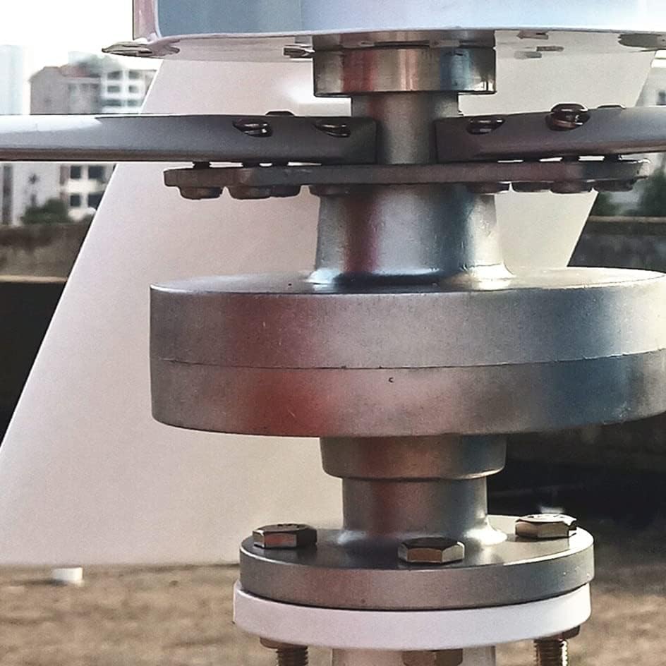 CAJUCA No Noise Vertical Axis Wind Turbine Generator Wind Generator 9000W Small Free Energy Wind Turbine Power Permanent Maglev