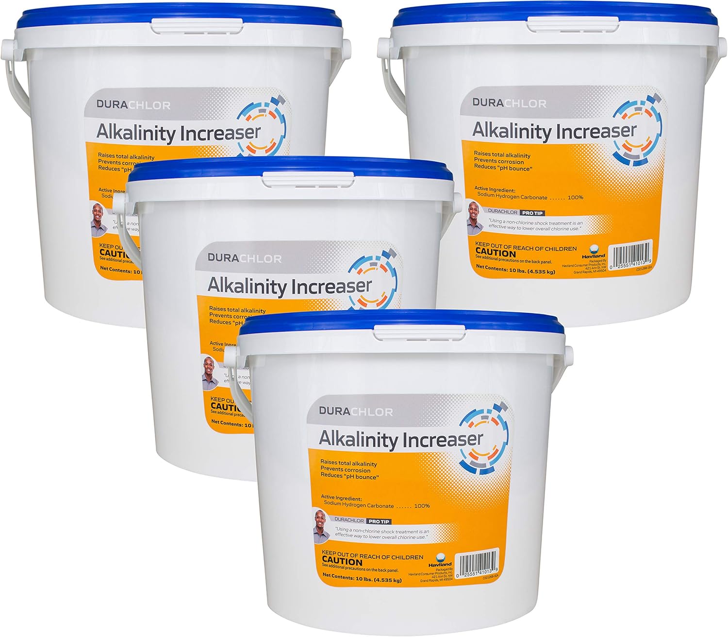 Durachlor Alkalinity Increaser (10 lb) (4 Pack)