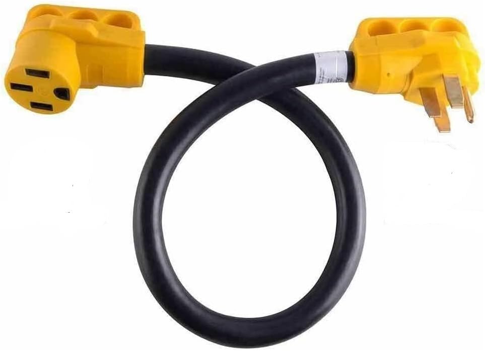 for 15 ft. Long 50 Amp Park Generator 6AWG Extension Cord Plug W/Handle