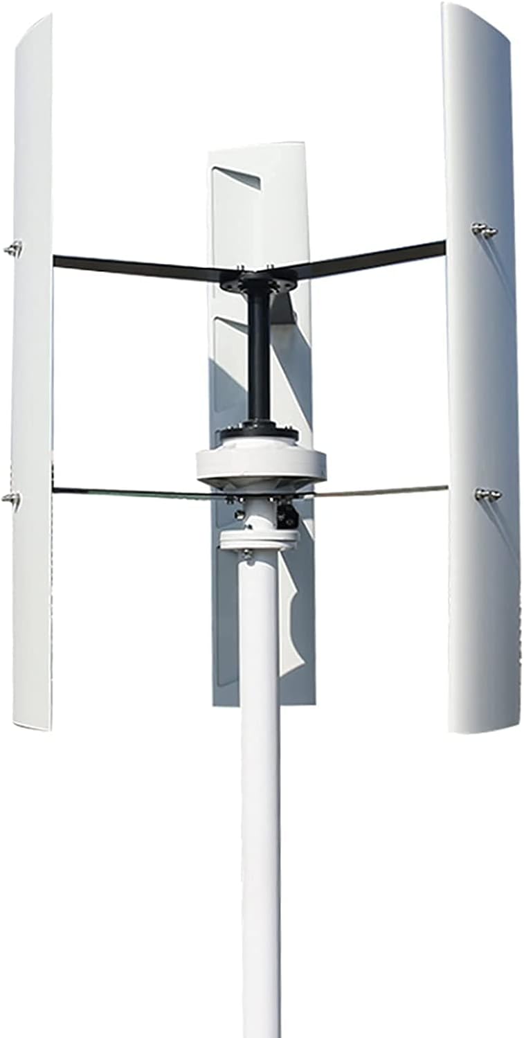 Turbines Home Roof 8000W Permanent Vertical Axis 48V/100V Wind Generator with Wind Solar Hybrid Charge Controller