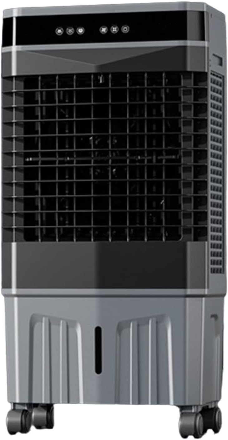 Portable Air Conditioners, Evaporative Air Cooler with Big Water Tank and 3 Speeds, Personal Swamp Air Cooler for Rooms Office(48 * 35 * 115cm)