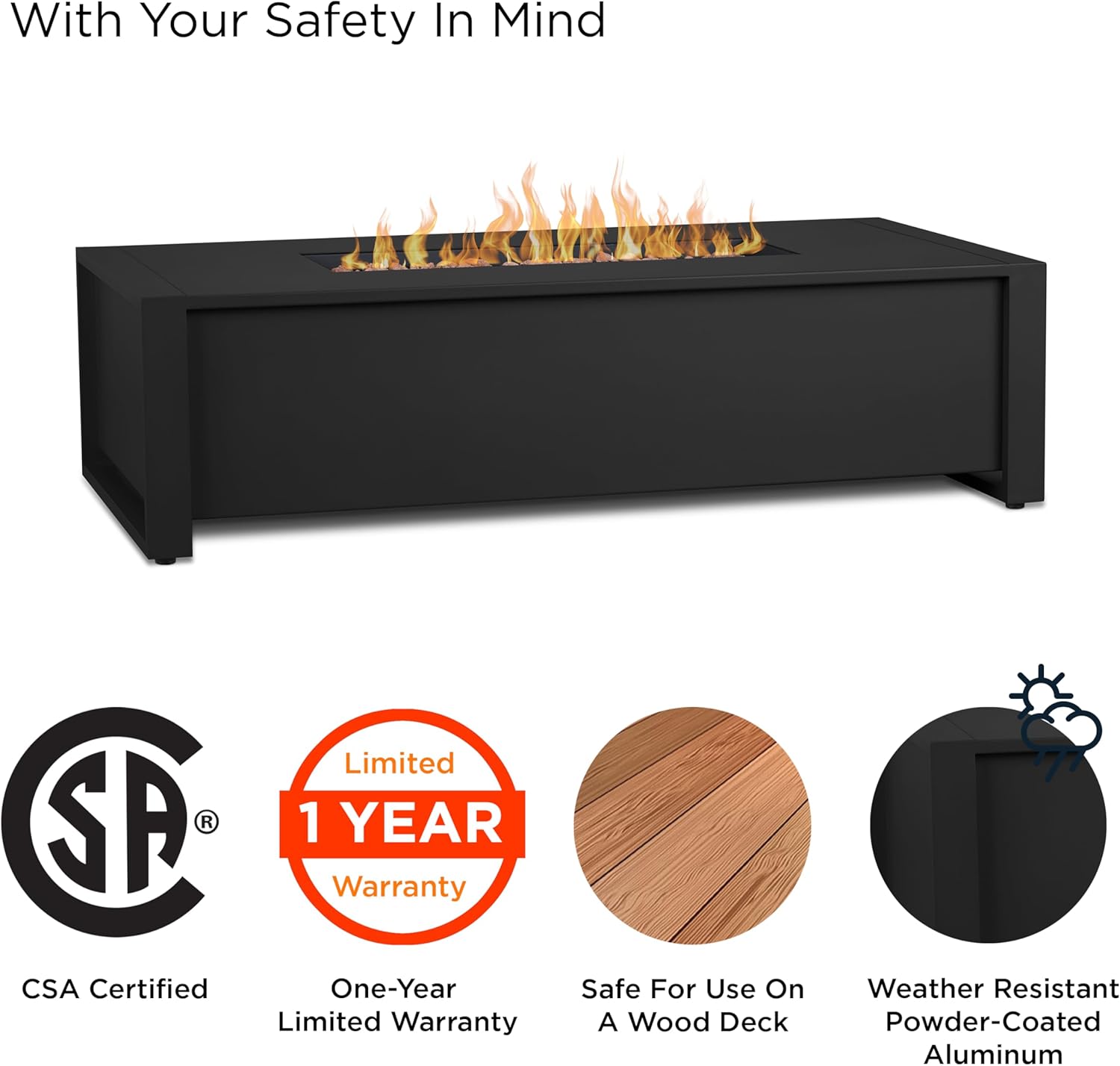 Real Flame Keenan 52