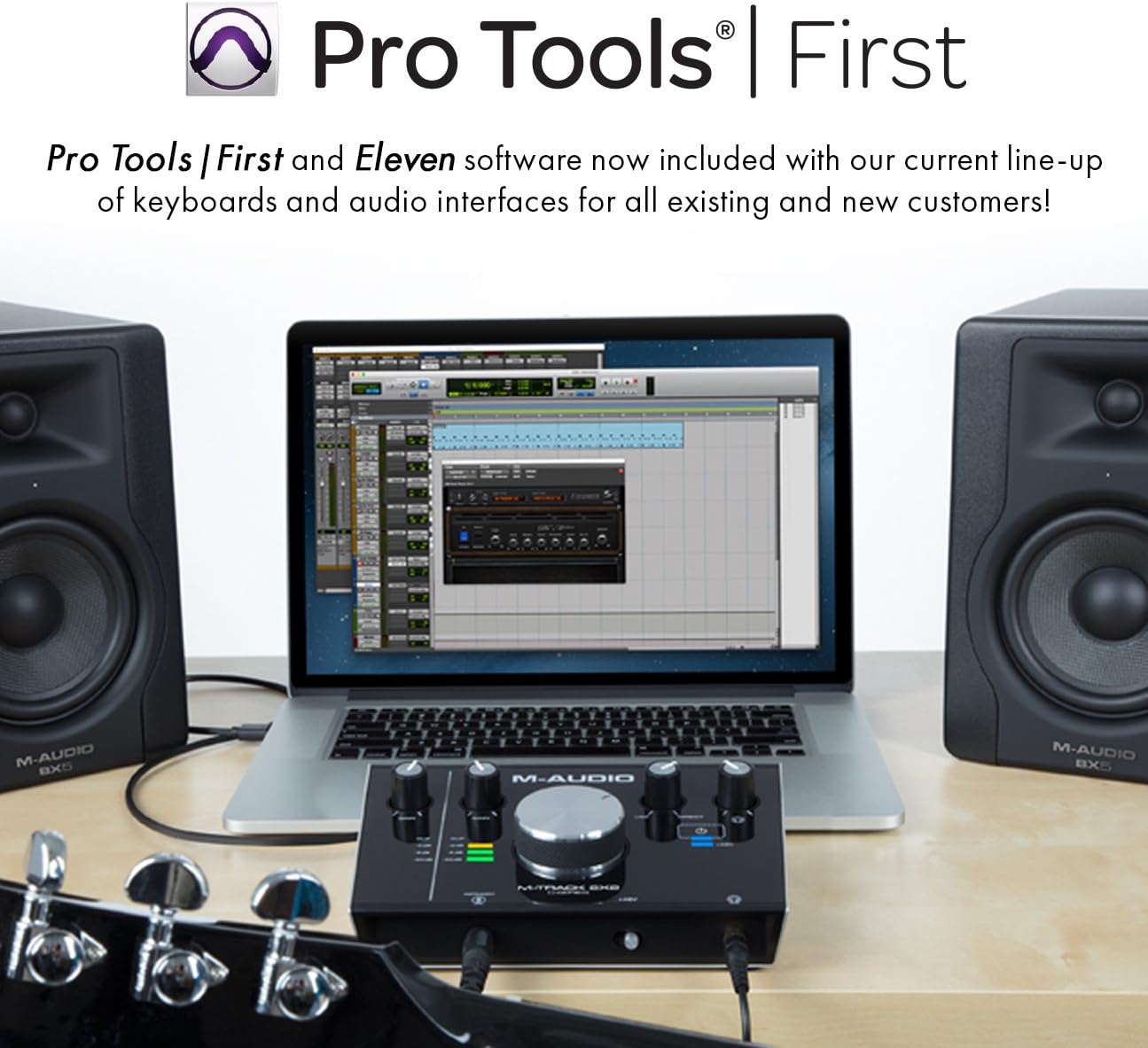 M-Audio Oxygen 49 IV | 49-Key USB/MIDI Keyboard with 8 Trigger Pads & A Full-Consignment of Production/Performance Ready Controls