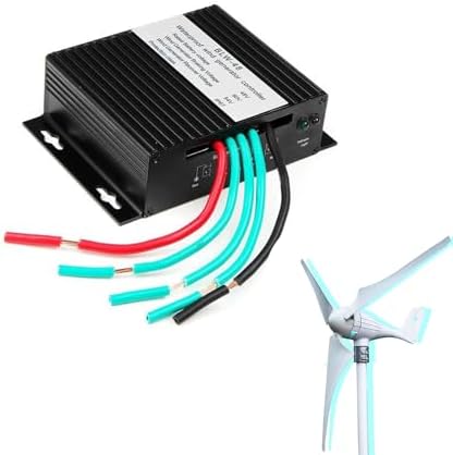 8000W MPPT Wind Turbine Charge Controller - 48V/24V/12V Waterproof Battery Charging for Wind Power Systems - Efficient Renewable Energy Solution
