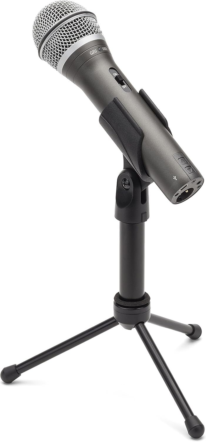 SAMSON Q2U Dynamic USB/XLR Microphone