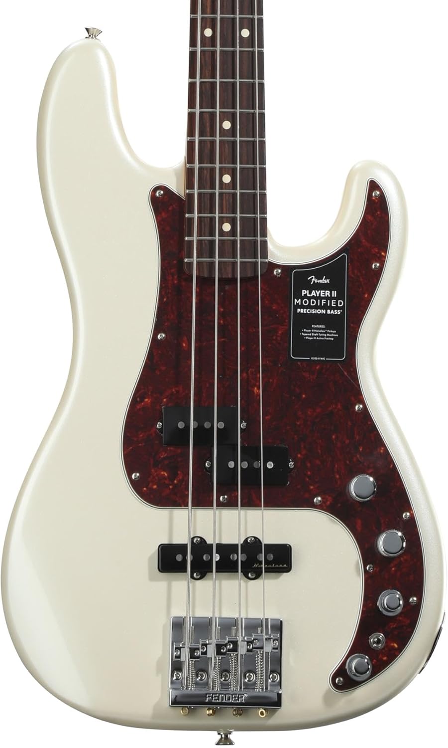Fender Player II Modified Active Precision Bass, RW Olymp Prl