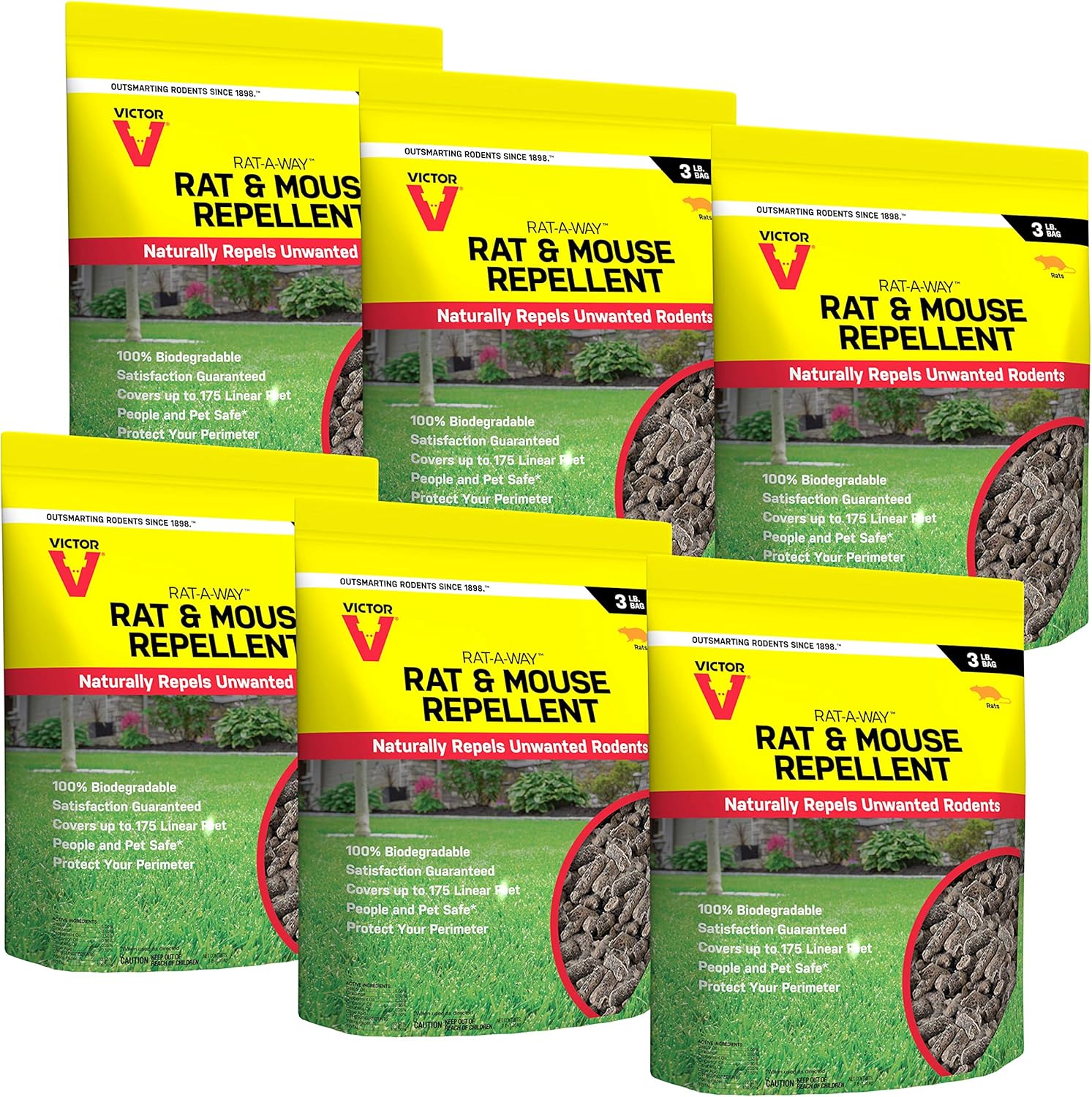 Victor M807 Rat-A-Way Rat Repellent