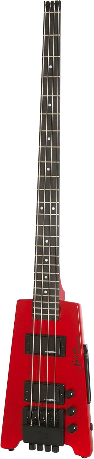 Steinberger Spirit XT2 Standard Bass, Hot Rod Red with Bag