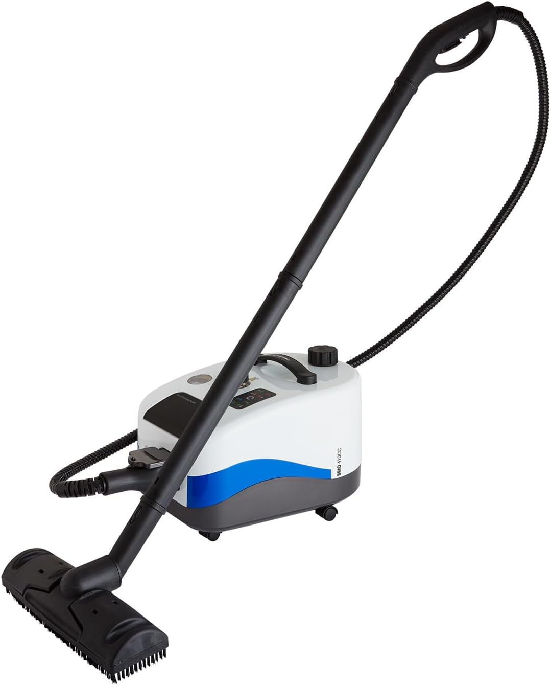 Reliable Brio Plus 410CC Steam Cleaner, 28 Accessories, 72 PSI Pressure, Multipurpose Cleans Tile, Grout, Hardwood Floors, Autos, Windows, and More, Unlimited Steam Technology