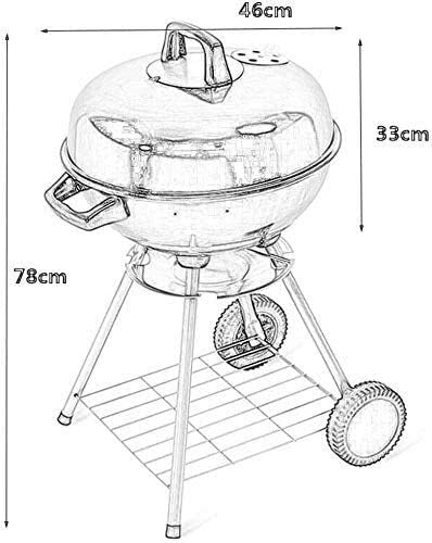 Outdoor Fire Pit Outdoor Fire Large Bonfire Wood Burning Patio Coal Grill Firepit for Outside Grill Charcoal Smokeless Grill with Spark Screen Poker