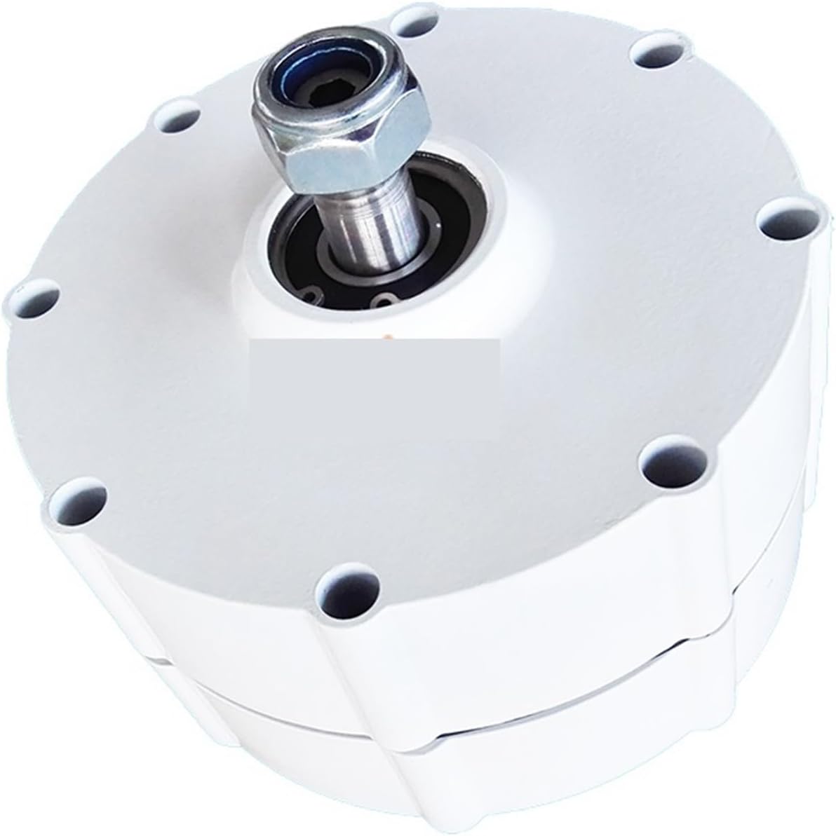 Wind Turbines, 500W Permanent Magnet Generator 600RPM 12V 24V 48V AC Alternator for Vertical Or Horizontal Wind Turbine Low Start Up Torque(Without Bracket,12VAC)