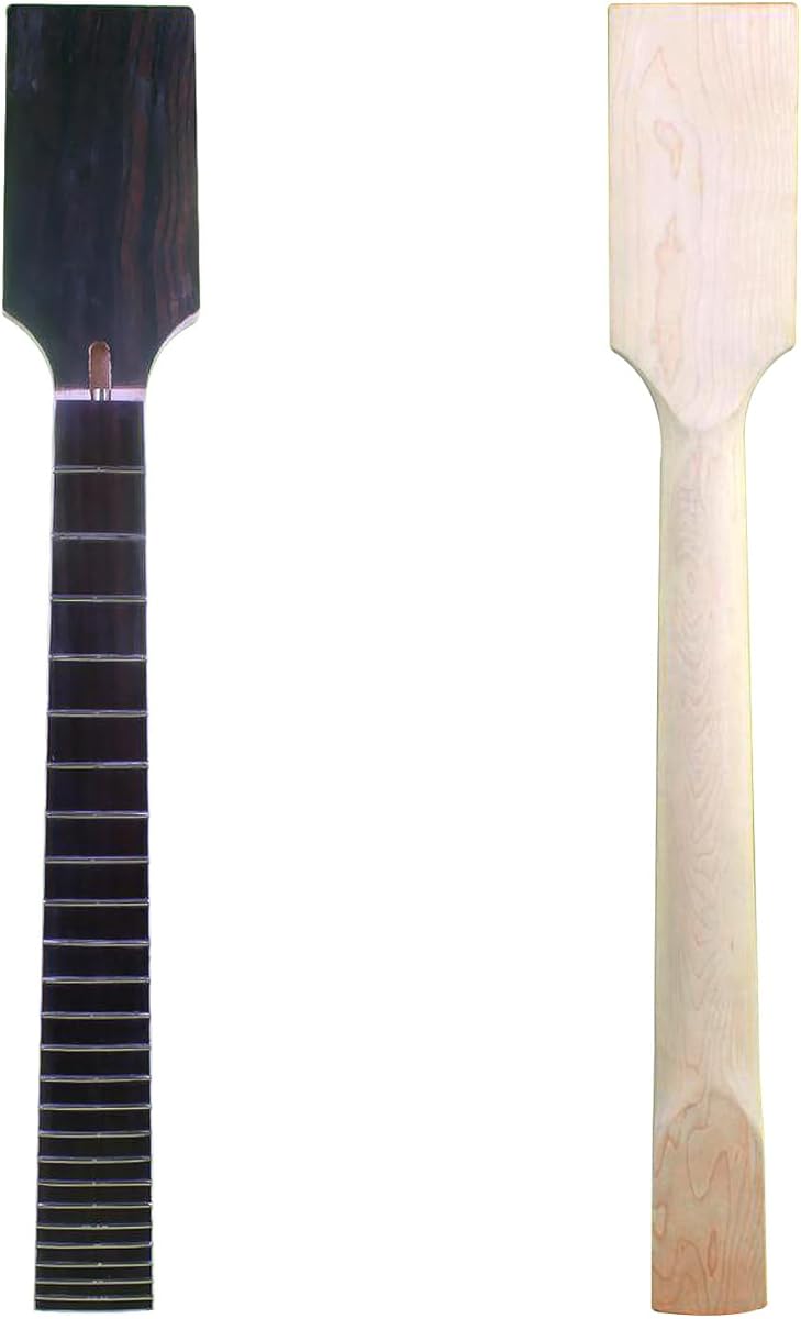 7 String Electric Guitar Neck 24 Fret 25.5inch Maple Rosewood Fretboard Paddle wide Necks Electric Guitar Neck Unfinished Replacement