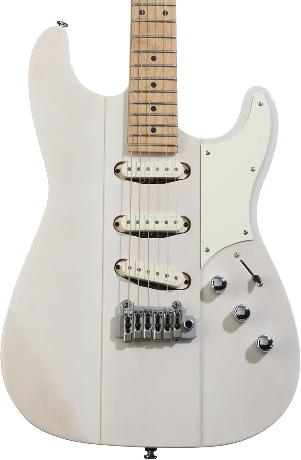 Reverend Greg Koch Signature Gristle ST Electric Guitar - Transparent White