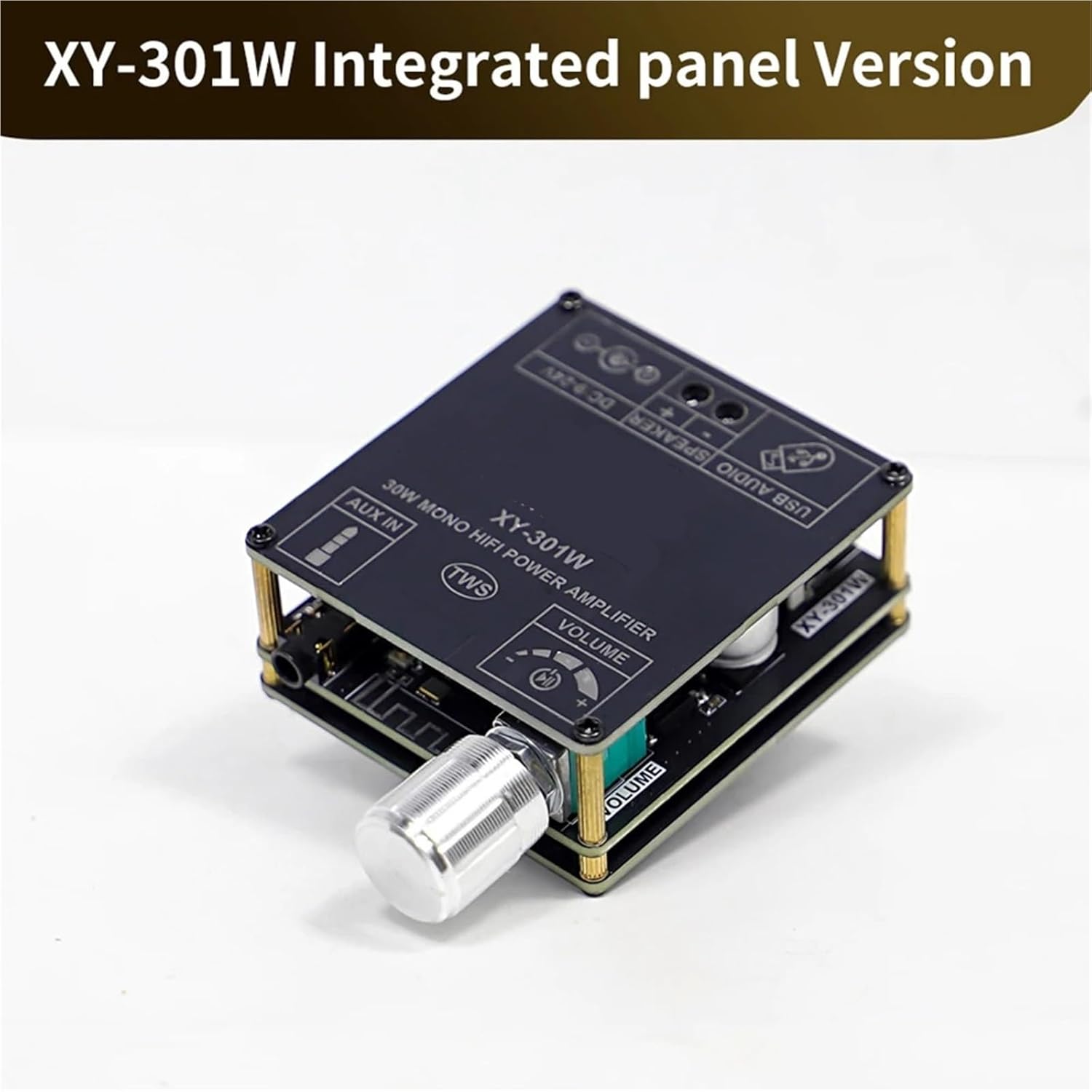 XY-301W Digital Audio Amplifier Board Mono 1 Channel 30W 5.2 Sound Stereo Amplifiers AMP Module TWS Home Theater(C)