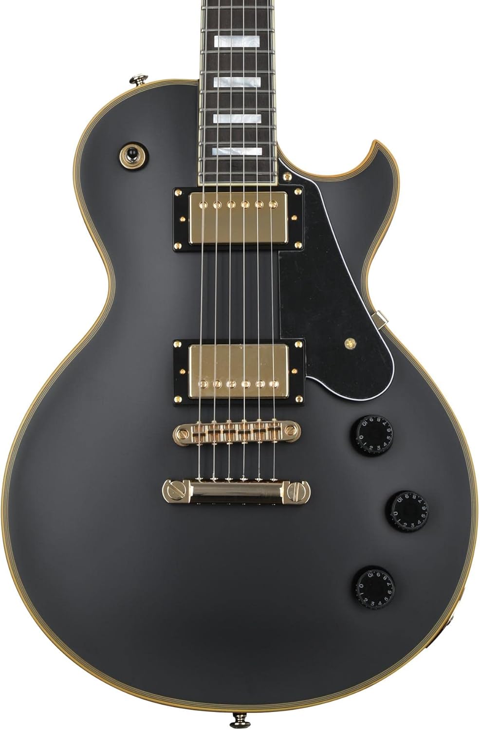 Schecter Solo-II Custom Electric Guitar - Aged Black Satin