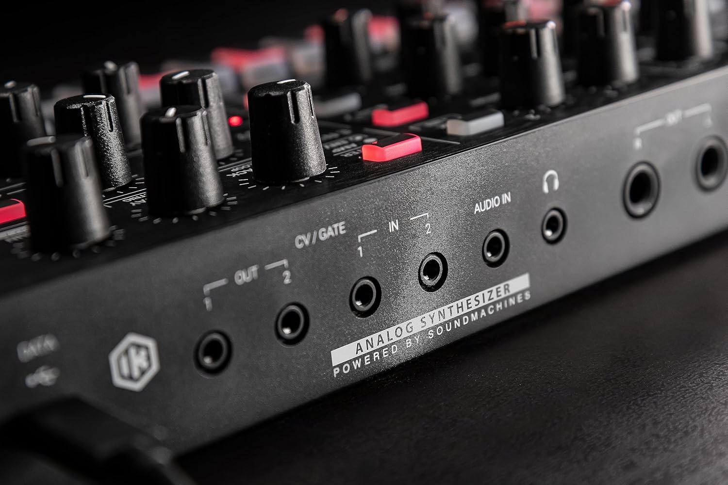 IK Multimedia UNO Synth Pro X, Dual-Filter Paraphonic Analog Desktop Synthesizer, Audio Interface with Modulation Matrix, 12 Studio-Quality Effects, Software Editor, USB/MIDI/CV/GATE/Audio I/O (Black)