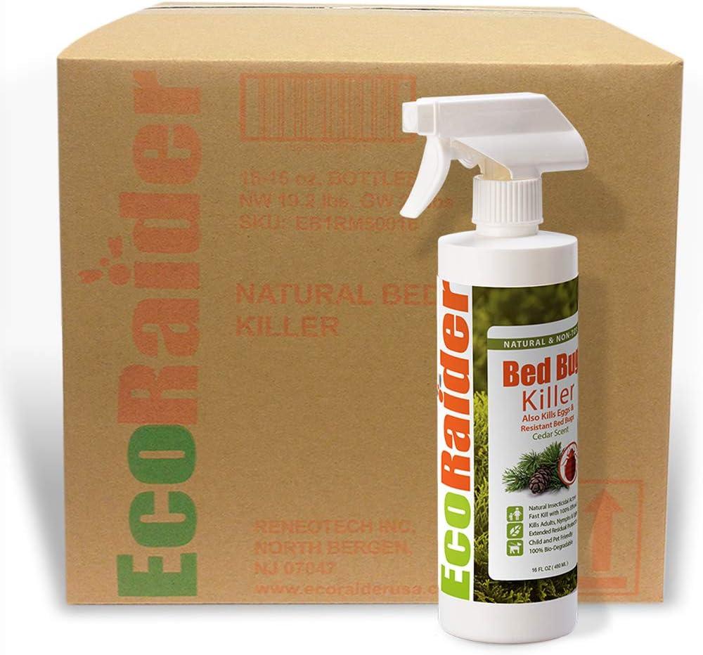 Bed Bug Killer by EcoRaider (Case of 16 (16 OZ))