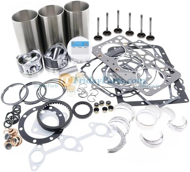 Aftermarket replacement Overhaul Rebuild Kit D1302 Engine K008-3 K008 Excavator & Generator