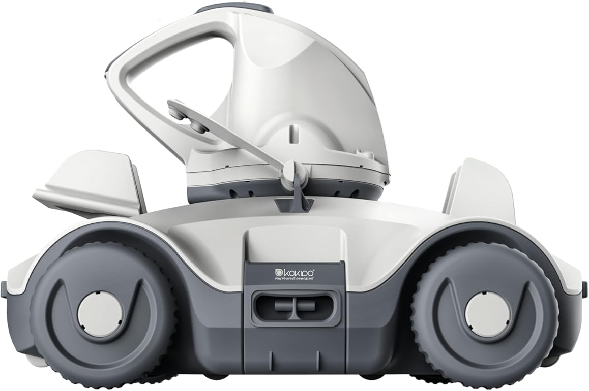 Kokido RC25CBX Magna X Intelligent Universal Cordless Rechargeable Robotic Pool Cleaner for Flat Bottom Above Ground and In Ground Pools