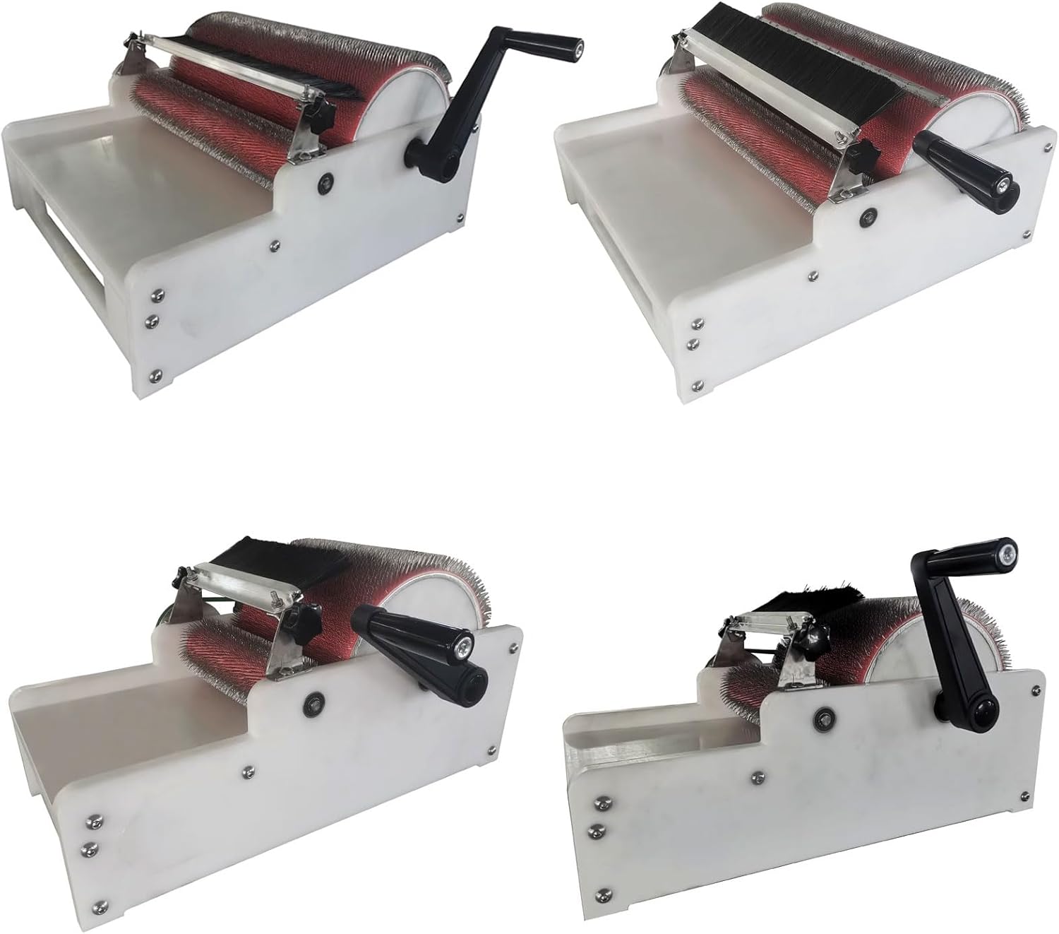 Fleece Carders, Heavy Duty Drum Carder, DIY Wool Felt Machine, Wool Combing Machine, Wool Felt Making Tools, for DIY Craft (16 inches)