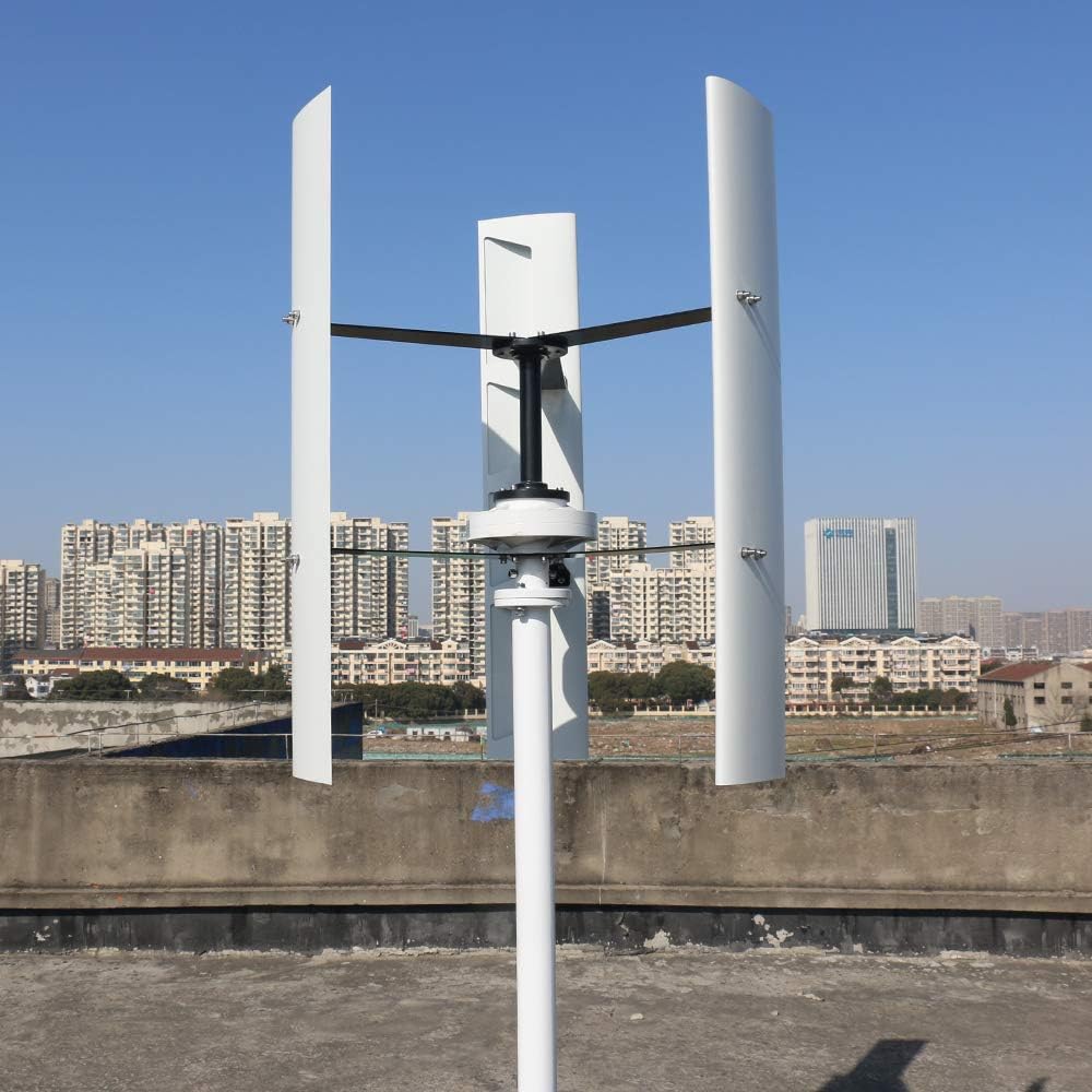 600w MAGLEV Permanent Magnet Vertical Wind Turbine Generator 3 Phase AC 48v with free Controller Wind Power (48V, 600W)