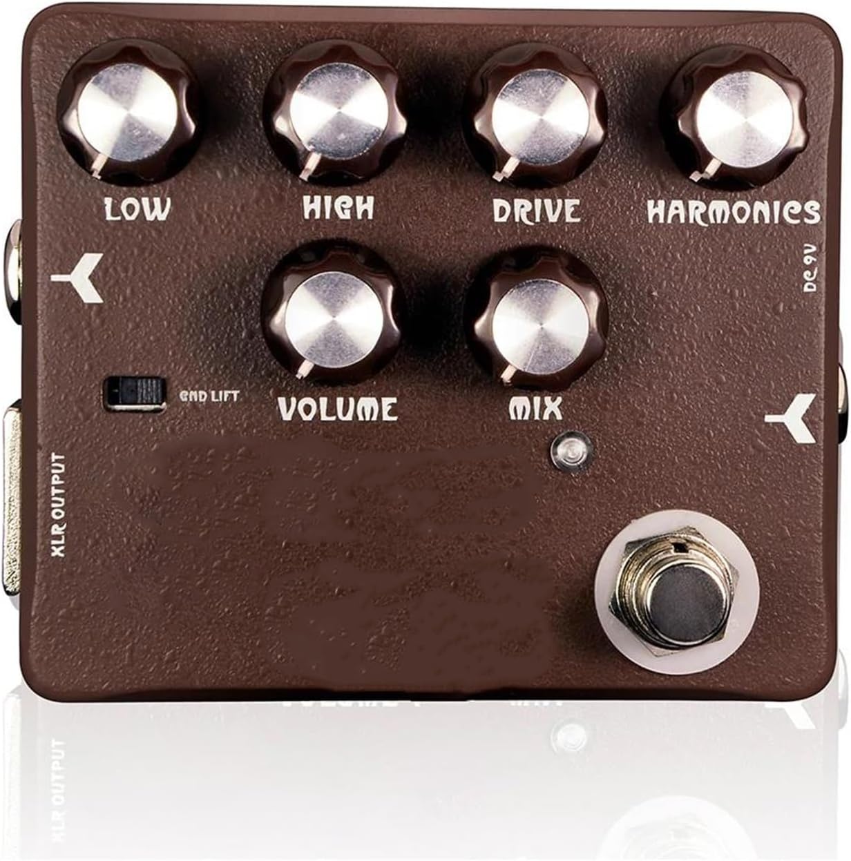 Professional Guitar Effects Pedals Bass Guitar Effects Pedal Classic Tube Amplifier True Bypass(D53addadapter)