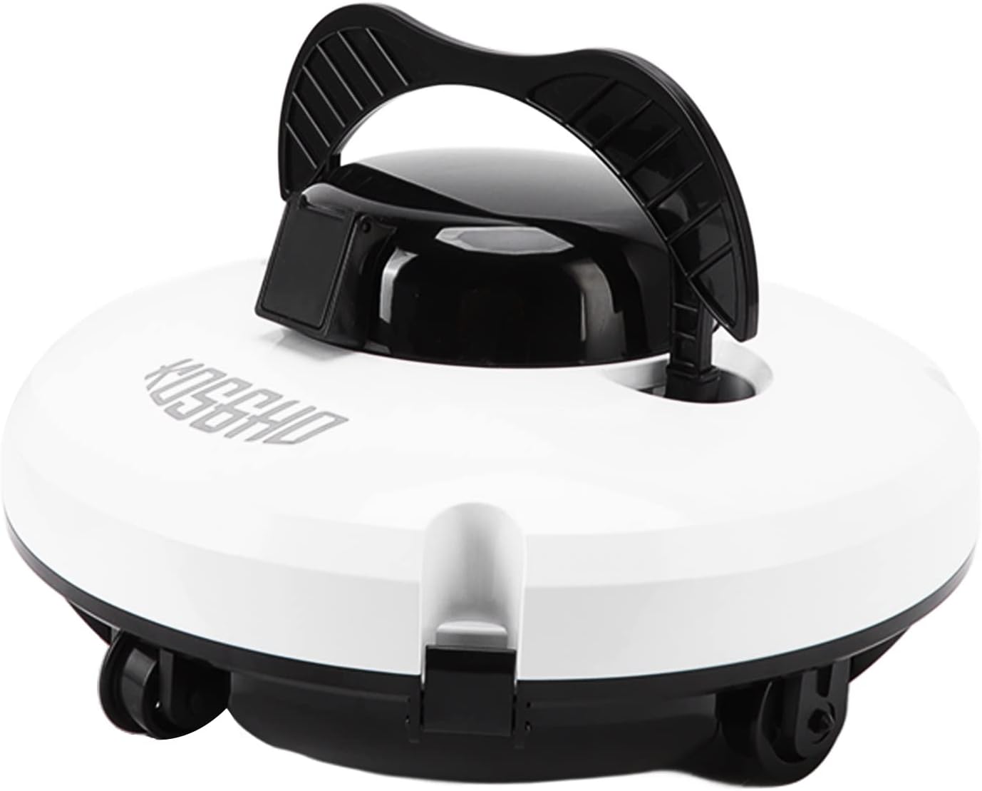 Luqeeg Cordless Robotic Pool Cleaner, IPX8 Pool Vacuum Cleaner, Smart Pool Robot with Self Parking Function Automatic Pool Cleaner for In Ground Flat