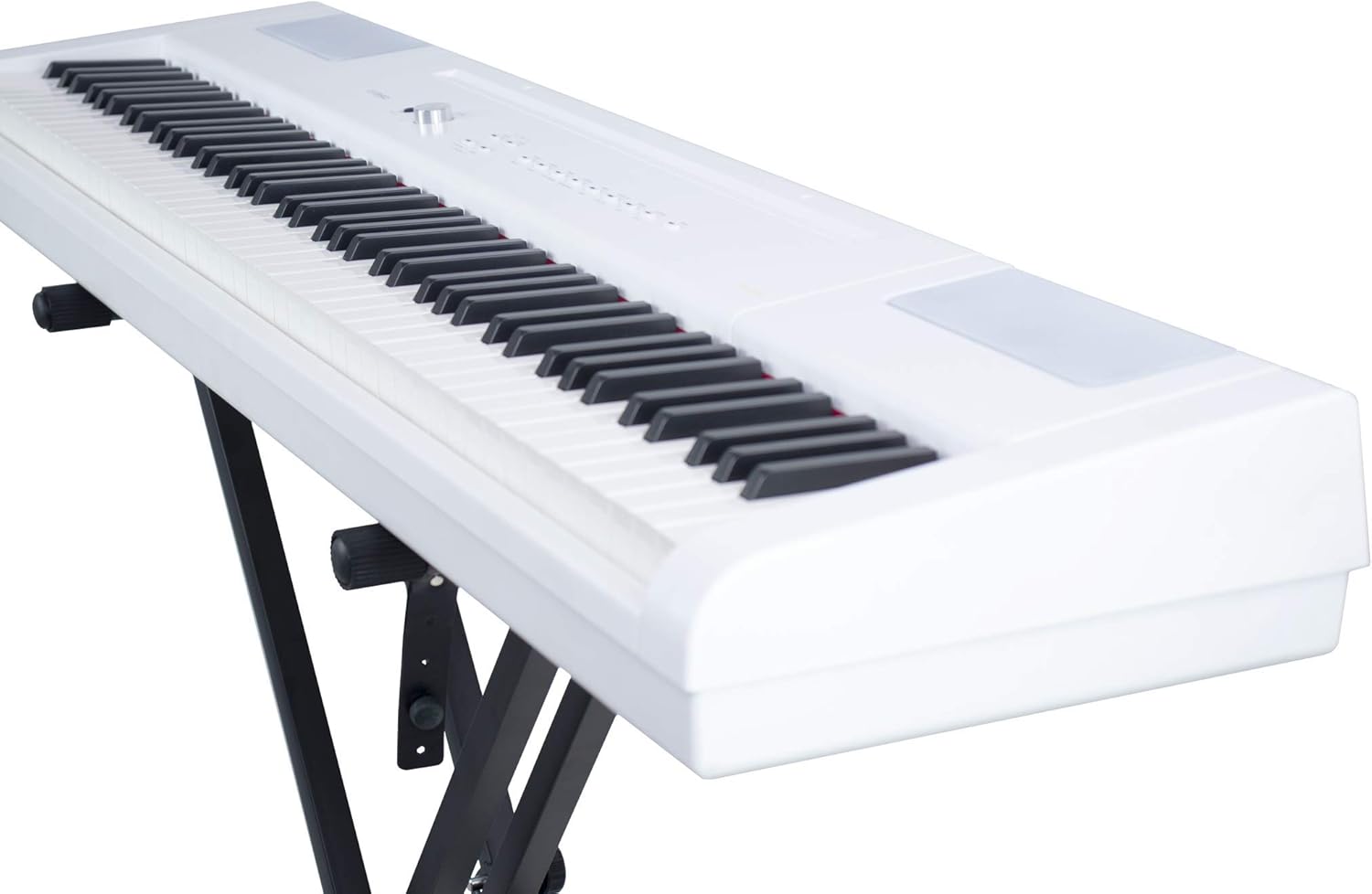 Artesia PA-88H 88-Key Weighted Hammer Action Digital Piano with 16 Dynamic Voices + Power Supply + Sustain Pedal (White)