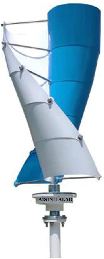 12000W Vertical Axis Wind Turbines Generator Kit, 12V 24V 48V Vertical Axis Wind Turbine with Wind Solar Hybrid Controller for Home Use