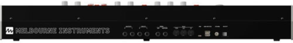 MELBOURNE INSTRUMENTS DELIA Motorized Morphing Polyphonic Synthesizer Bundle with 2x Kellards MID-P10T Pro MIDI to MIDI Cable 10 Feet